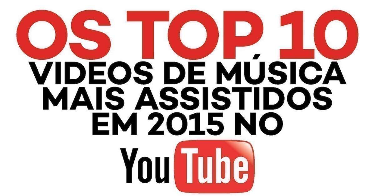 Veja os 10 music videos mais vistos no  em 2015 - News - Mixmag  Brasil