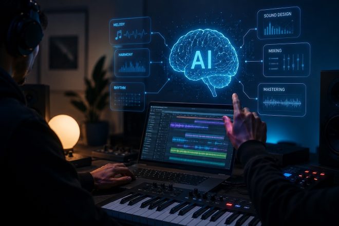 IA é detectada em 40% das músicas lançadas em julho, revela estudo