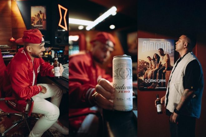 Budweiser transforma códigos de barra em beats de rap e entra no ritmo de Sintonia, da Netflix