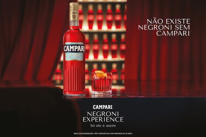 Campari lança Negroni Experience, setembro inteiro de celebração ao drink mais pedido no mundo