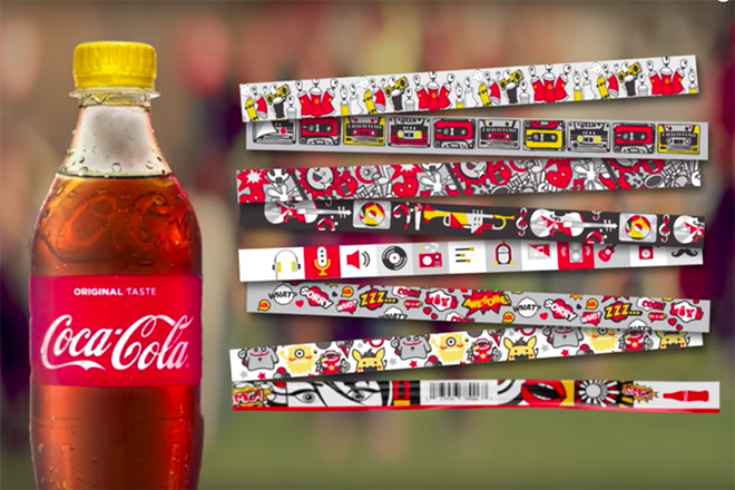 Coca-Cola cria rótulos que viram pulseiras de festivais