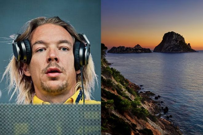 Diplo é multado em €300.000 por rave ilegal em Ibiza com vista para Es Vedrà