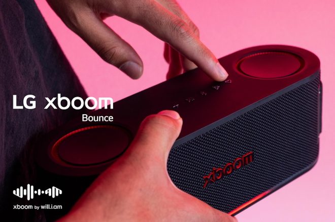 LG lança “Xboom by Will.i.am”: som premium com toque de IA