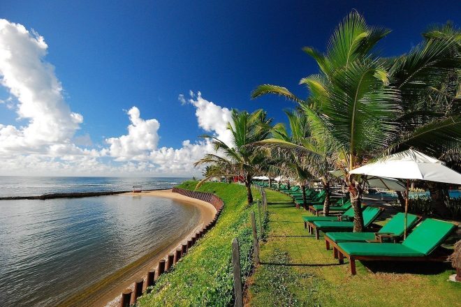 O paradisíaco Nannai Beach Resort