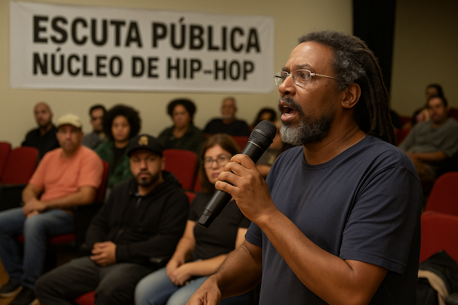 Núcleo de Hip-Hop da Prefeitura de São Paulo realiza Escuta Pública presencial