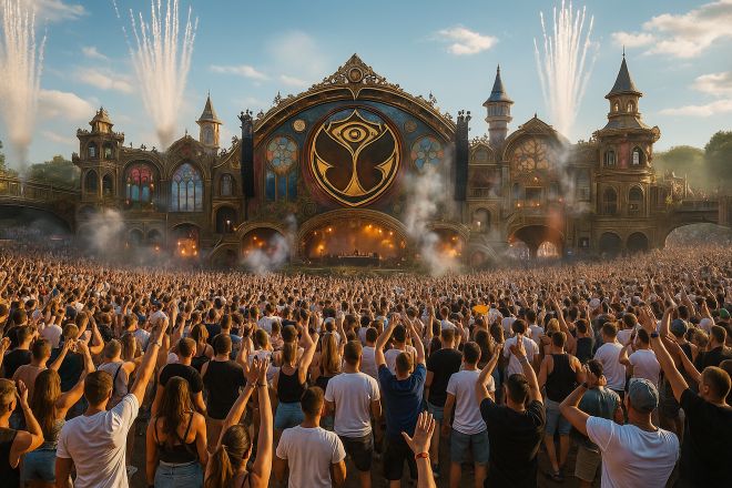 Tomorrowland Brasil 2026 adiado após destruição do icônico palco Orbyz na Bélgica