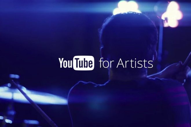 YouTube apresenta o YouTube for Artists