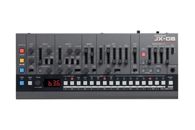 Roland apresenta duas novidades ao mundo dos synths: o JD-08 e o JX-08
