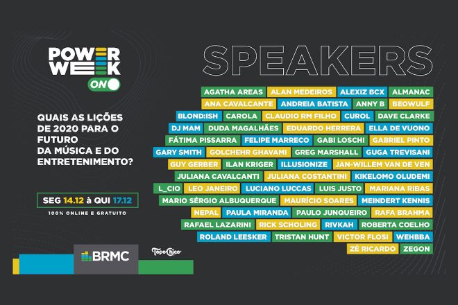 BRMC revela a programação completa da POWER WEEK ON, que acontece de 14 a 17 de dezembro